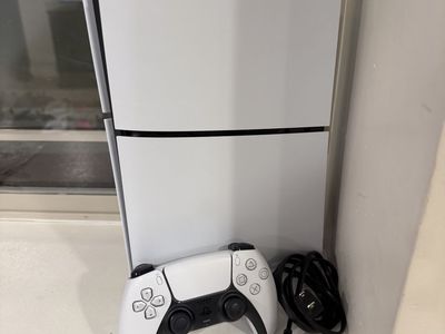 Sony PlayStation 5 Console with Controller and Power Cable