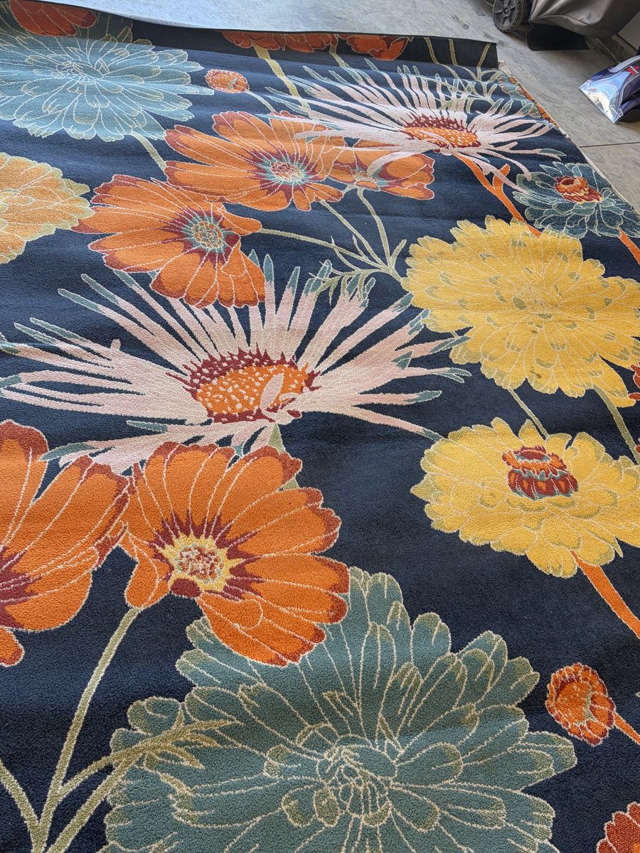 2 - 9'x12' area rugs - like new