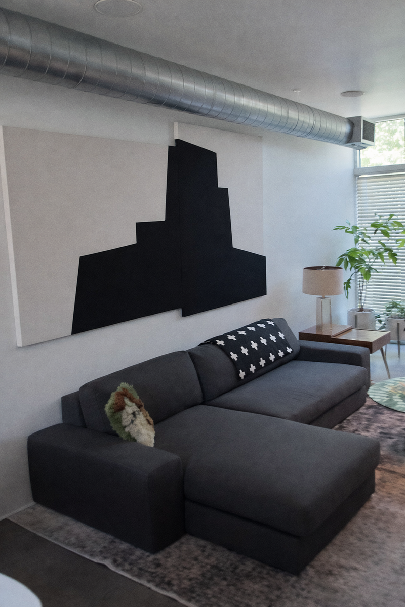 Sectional couch for sale - blue, pick up