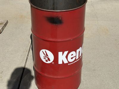 Conoco Phillip Kendall Oil Drum Barrel 16 Gallon