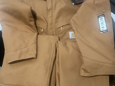 Mens Carhartt 46 reg. Coveralls-Brand New with Tags