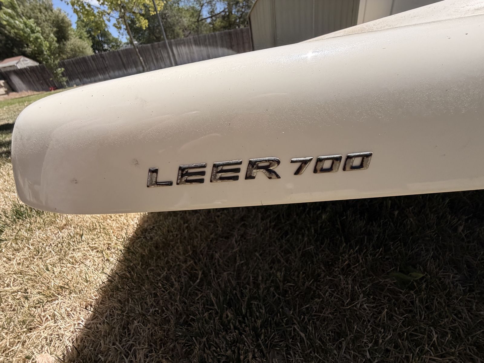 LEER 700 Series Truck Bed Tonneau Cover - Cream, Hard Shell for Secure Storage