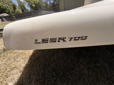 LEER 700 Series Truck Bed Tonneau Cover - Cream, Hard Shell for Secure Storage