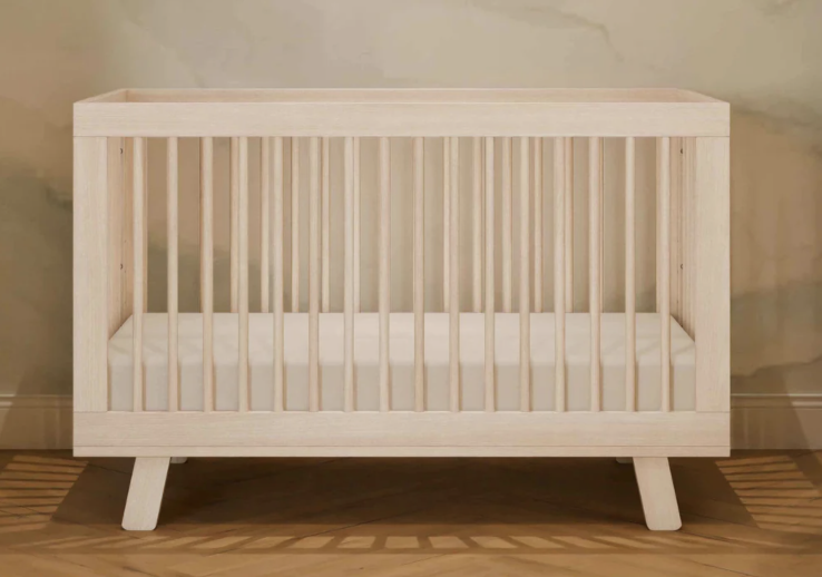 Crib. Babyletto Hudson 3-in-1 Convertible Crib with Toddler Bed Conversion Kit