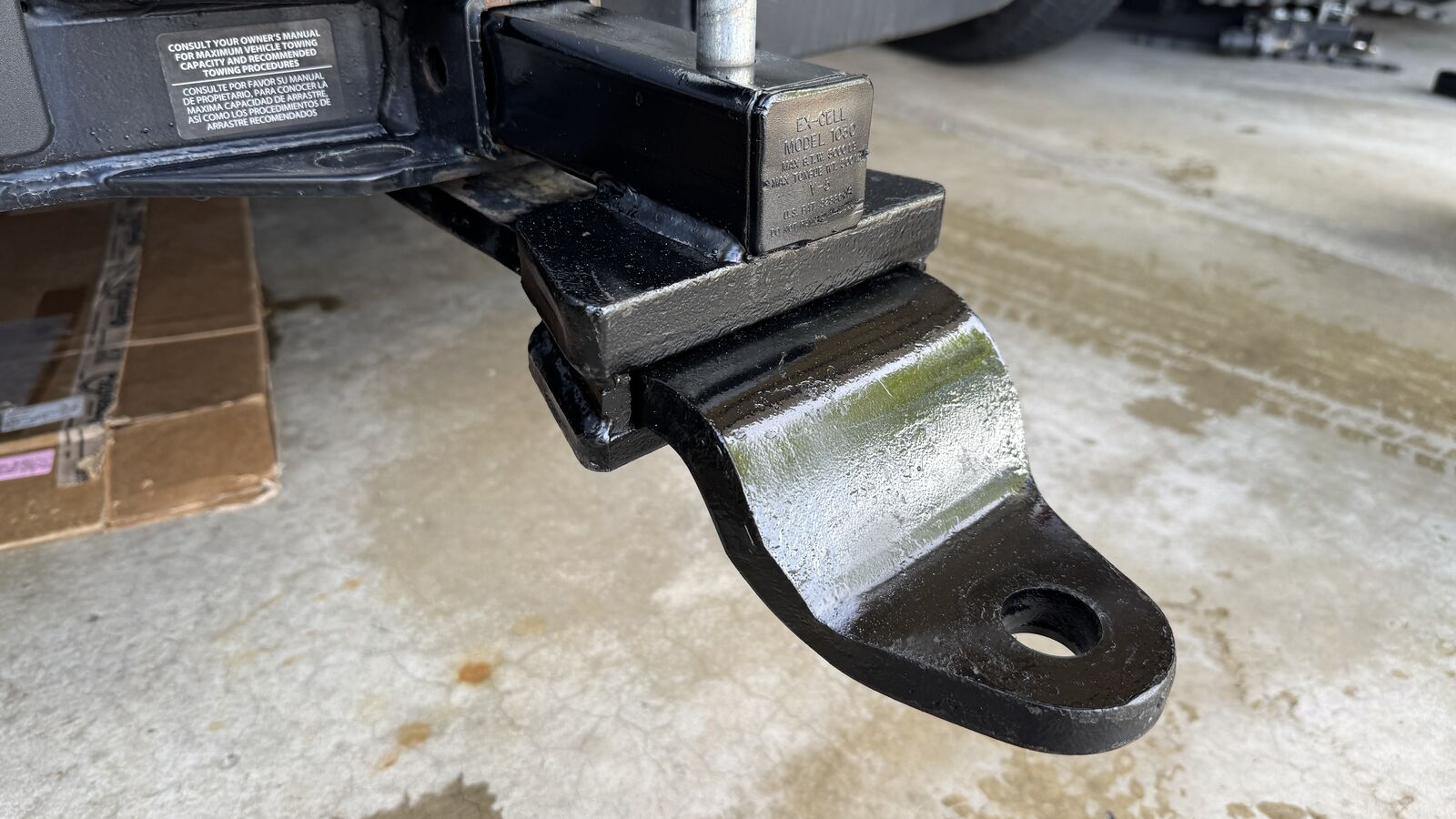 5" Drop Hitch - easy slide