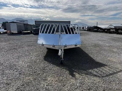2026 Aluma 8.5x12 8612D Aluminum Snowmobile Traile