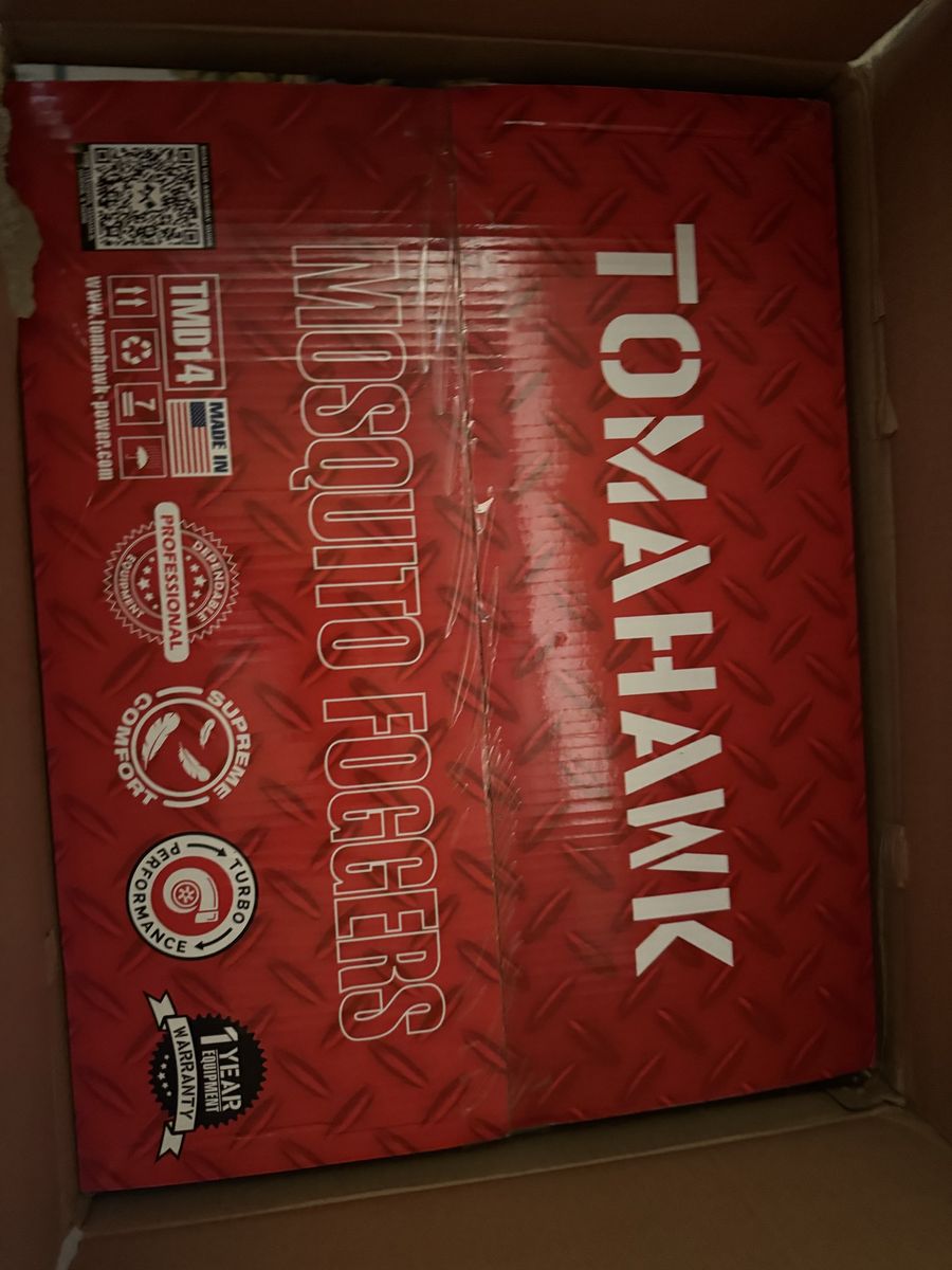 Tomahawk TMD14 3.7 Gal Turbo Boosted Backpack Mosquito Fogger Leaf Blower Pest Control