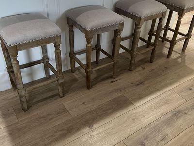Set of 4 Counter Bar Stools