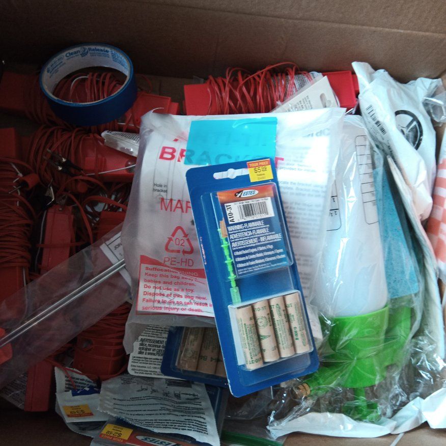 Misc model rocket supplies
