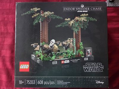 Lego set #75354 Endor Speeder Chase.