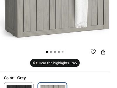 75 gallon deck box