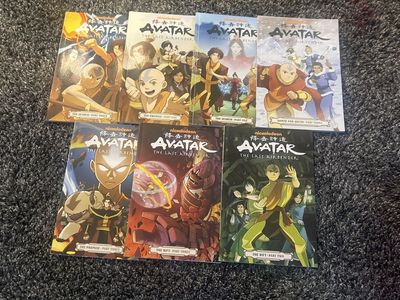 Avatar The Last Airbender Graphic Novels Comic Books Lot of 7