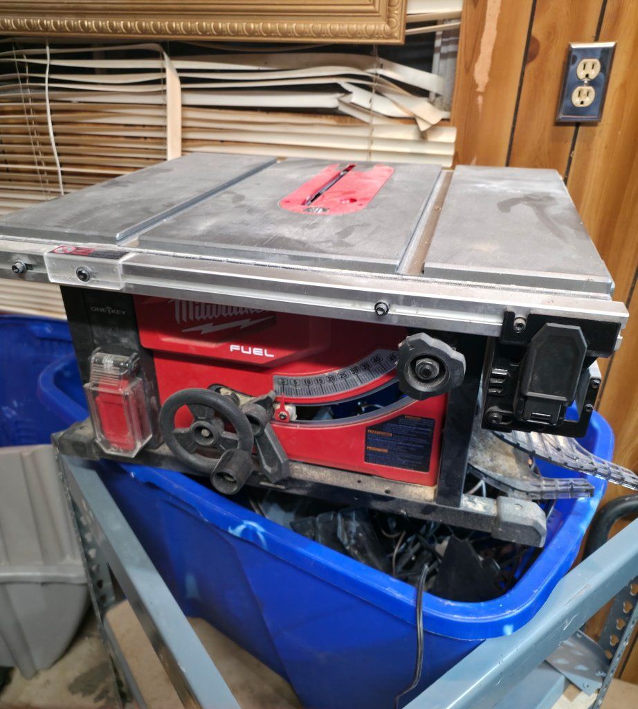 Milwaukee M18 FUEL Table Saw w/ Battery & Charger