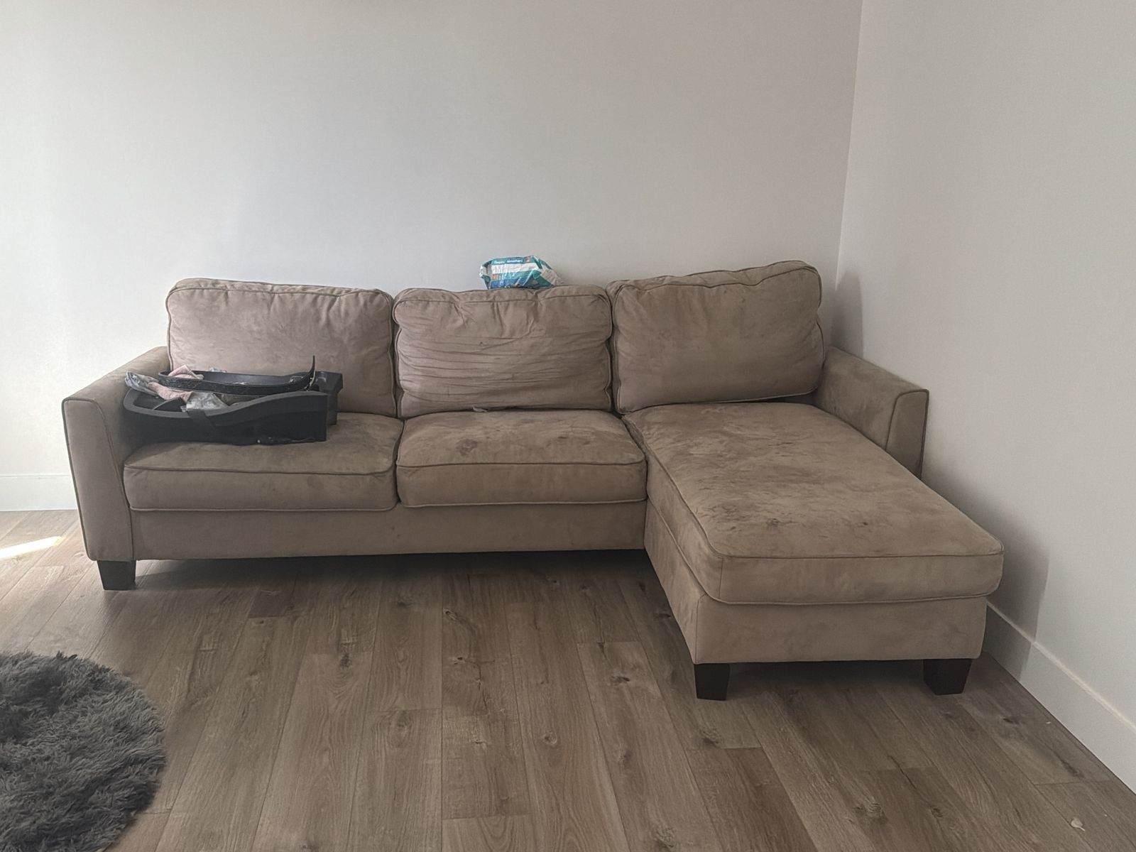 Beige couch