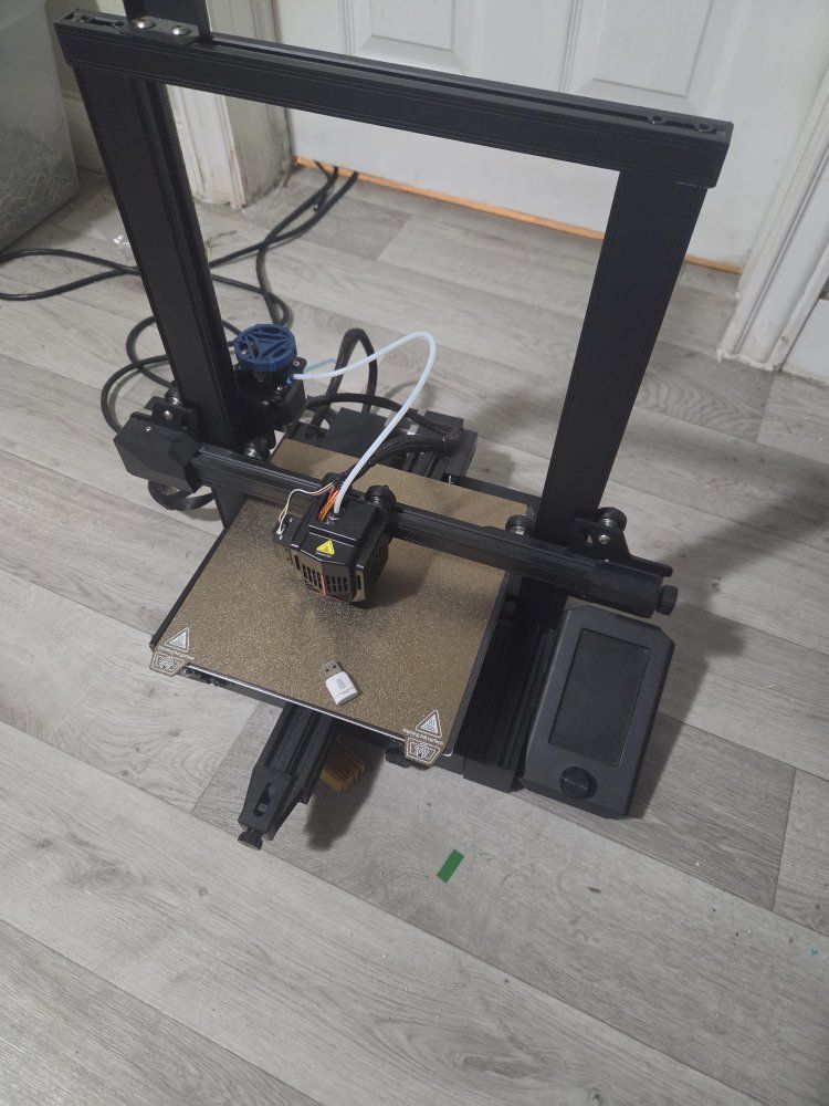 Creality Ender 3 v2 neo 3D Printer - Black, Used - Ready to Print