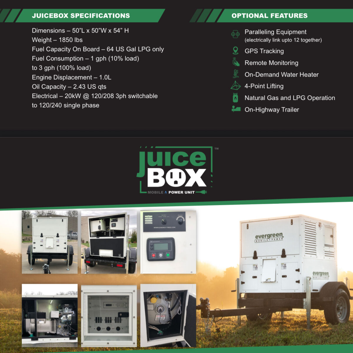 20kw Towable Generator