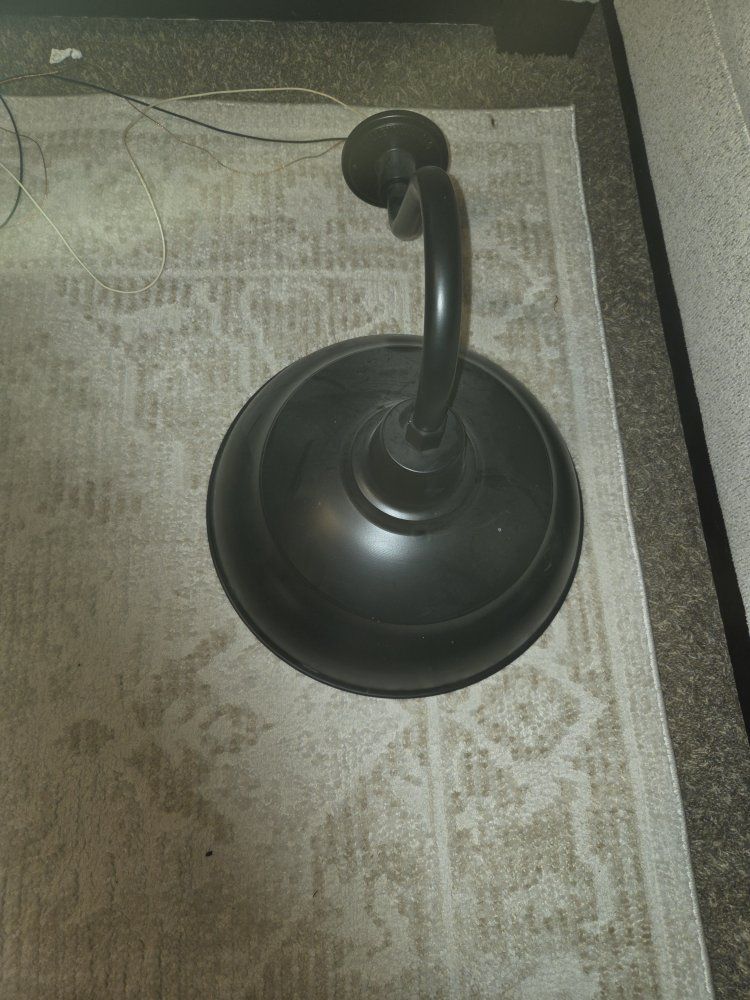 Black Gooseneck Barn Light Fixture