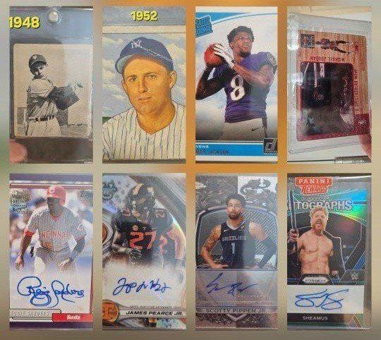 Sports Card Lot ($300+ value) Vintage, Auto, Patch, RC