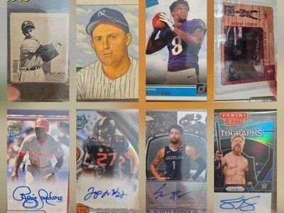 Sports Card Lot ($300+ value) Vintage, Auto, Patch, RC