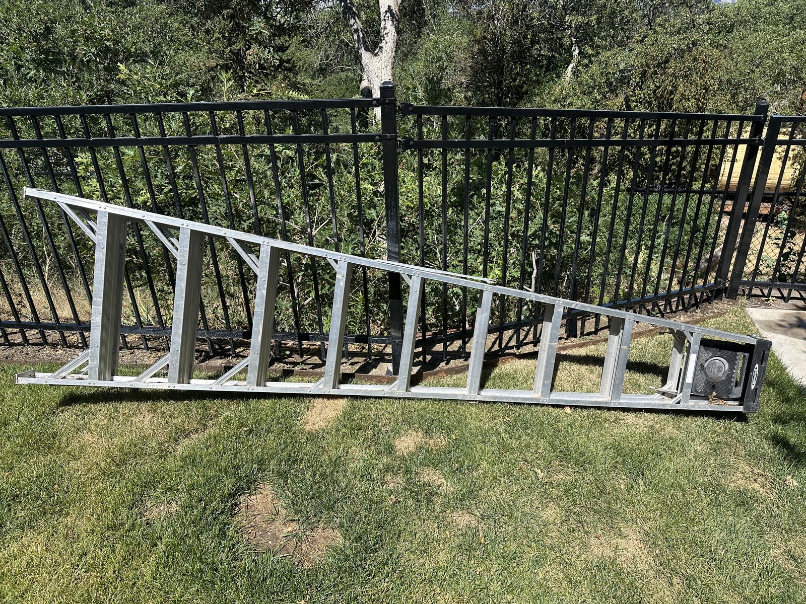 Werner 10 ft Aluminum A Frame Ladder