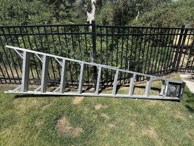 Werner 10 ft Aluminum A Frame Ladder