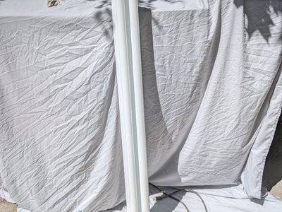 Dual-Tube Fluorescent Shop Light Fixture - Ready to Plug In!