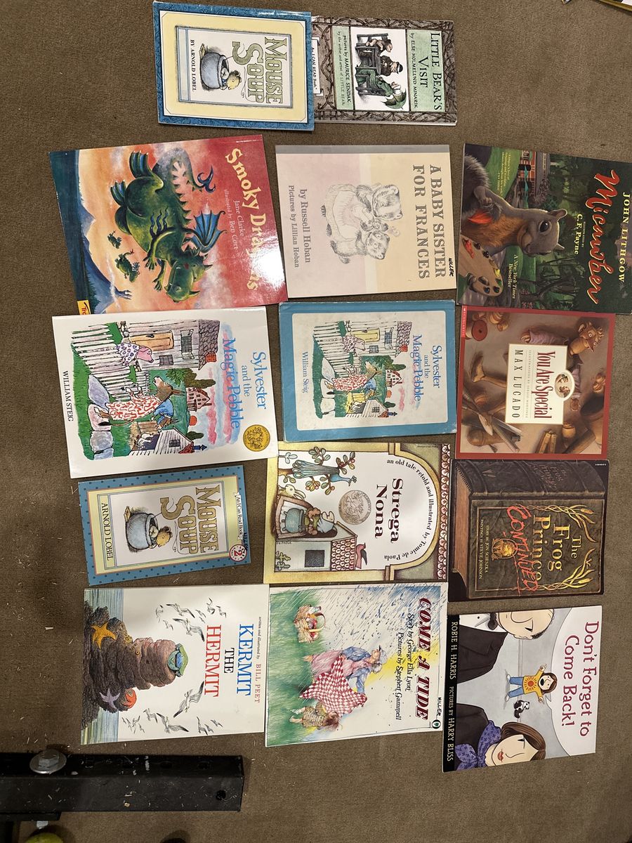 Children's Picture Book Lot - 13 Titles, Authors Arnold Lobel, William Steig, Maurice Sendak & More