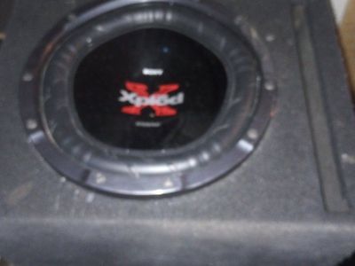 Sony Xplod XS-L121P5W 1200W Peak Power 12" Subwoofer with Enclosure