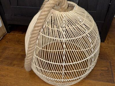Wicker Pendant Light