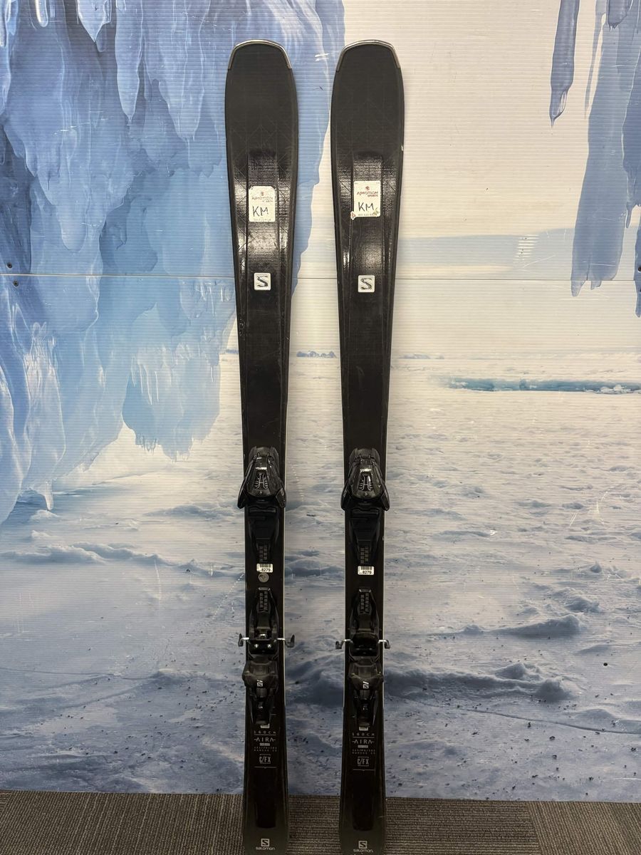 Salomon Aira 76 CF 160cm Skis w/ SALOMON L 10 Demo Binding - Used