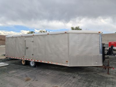2002 27' SNOWMOBILE TRAILER