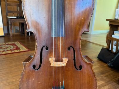 A German Cello for sale, early 20th century. Great sound!