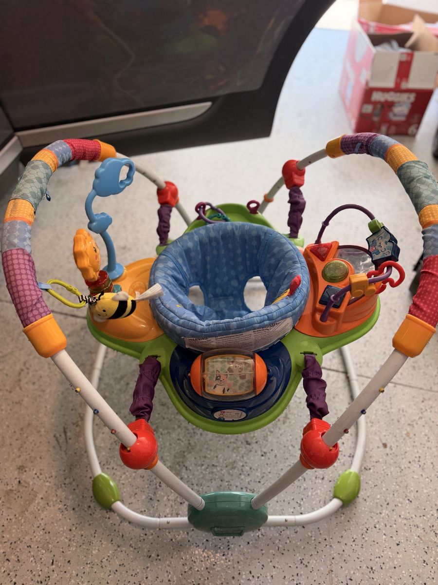 Bright Starts Bounce Bounce Baby Play Space Activity Center Jumper Bouncer Walker