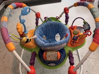 Bright Starts Bounce Bounce Baby Play Space Activity Center Jumper Bouncer Walker