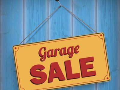 Garage Sale Sat, March 28th