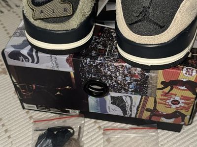 Air Jordan 3 Retro SE Dark Hazel Multi-Color Men's Size 9 Camo Patchwork Sneakers