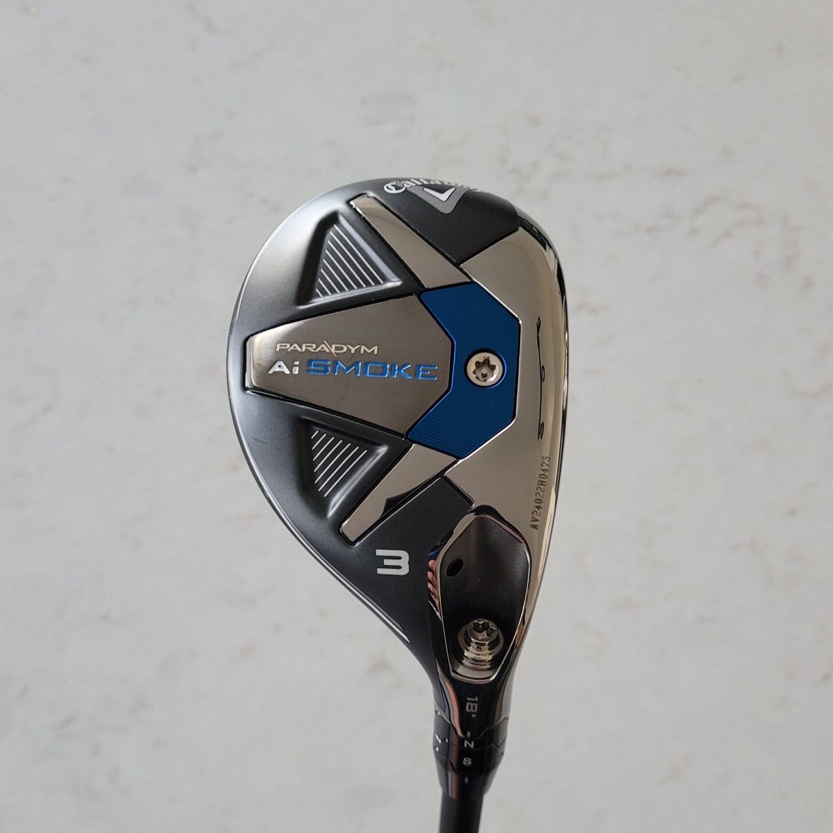 NEW-Callaway Paradym Ai-Smoke Hybrid 3 Stiff