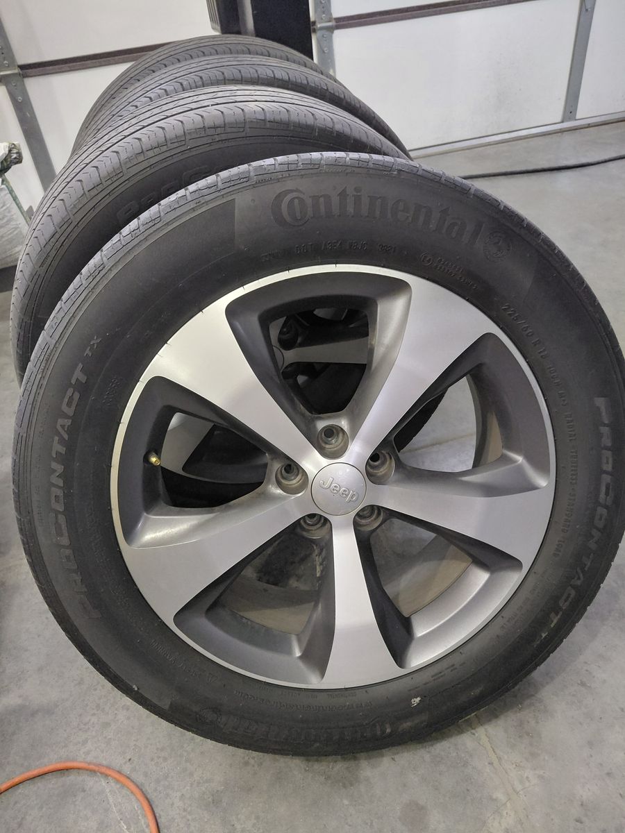 2021 Jeep Cherokee Wheels and Tires