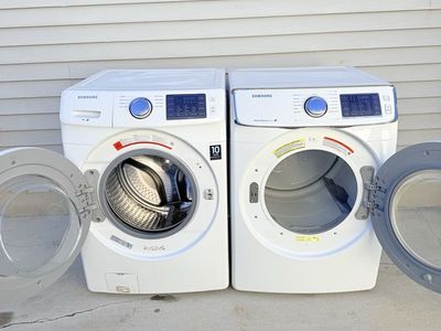 Samsung washer and electric dryer