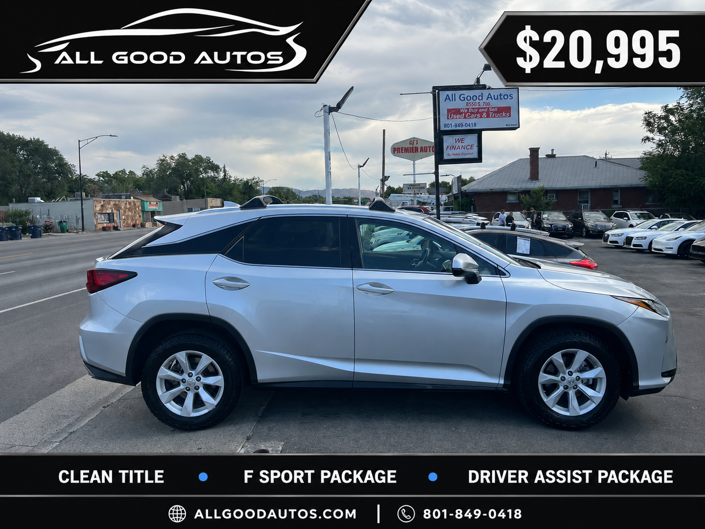 2017 Lexus RX 350 F Sport