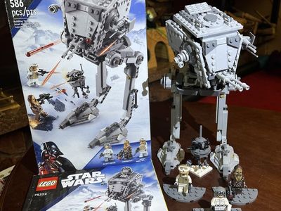 LEGO Star Wars Hoth AT-ST Set 75322 Complete with Box, Manual & Minifigures