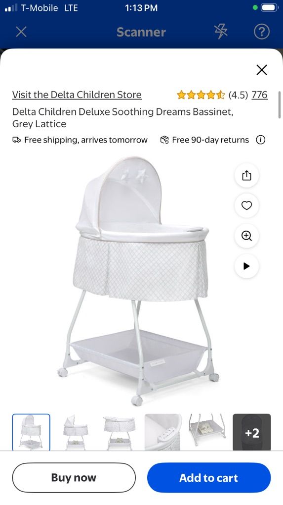 New Delta Children Bassinet