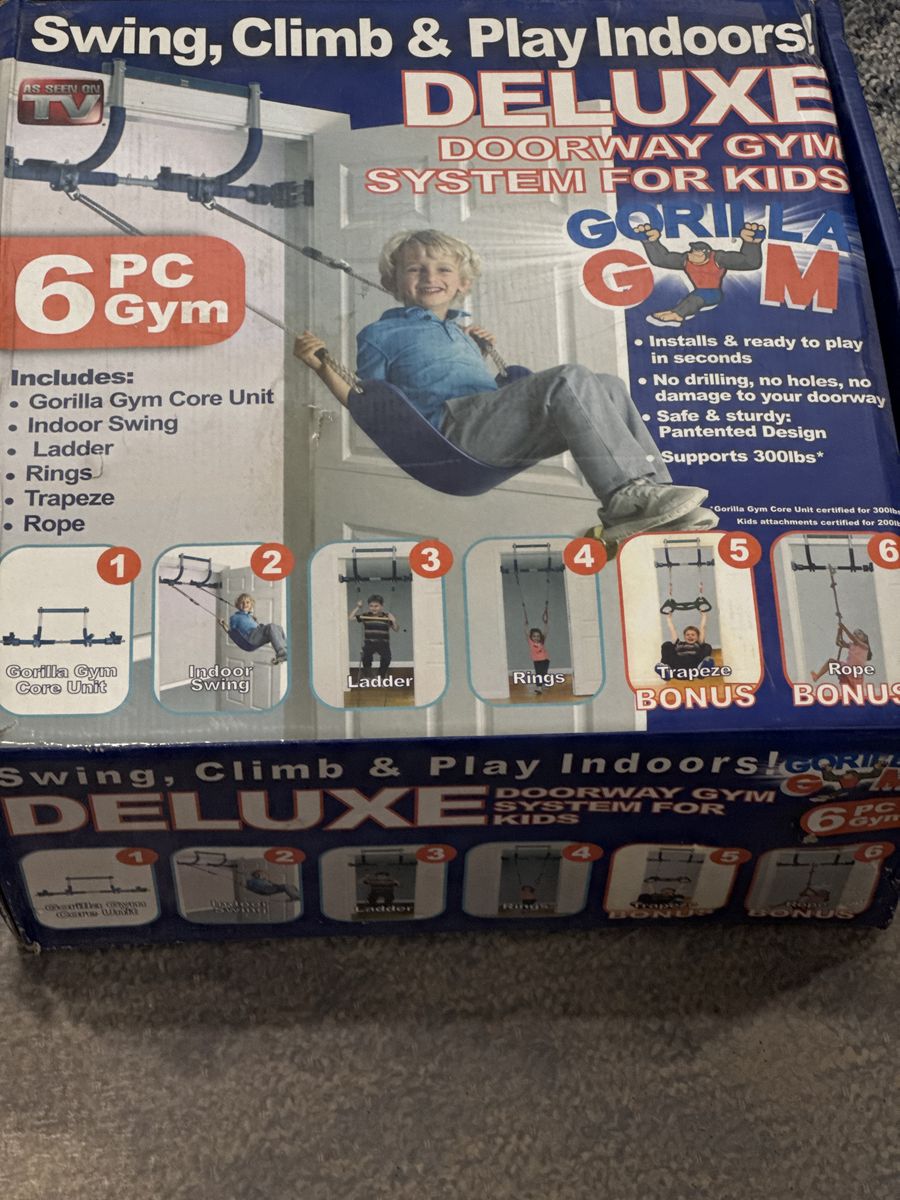 Deluxe Indoor Gym System
