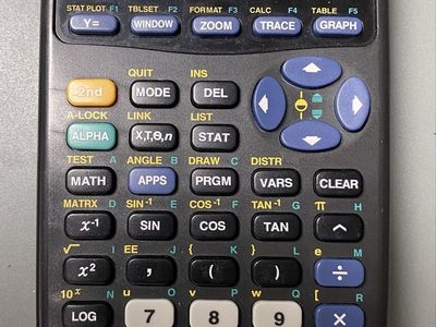 TI-83 plus calculator