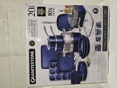 Granitestone 20 Piece Pots/Pans Set