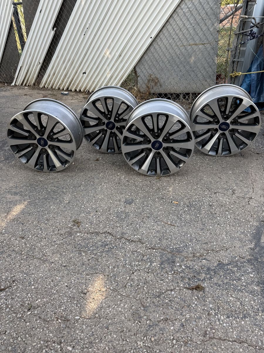 OEM Ford 18”  Aluminum  6 Hole Wheels Rims Set of 4
