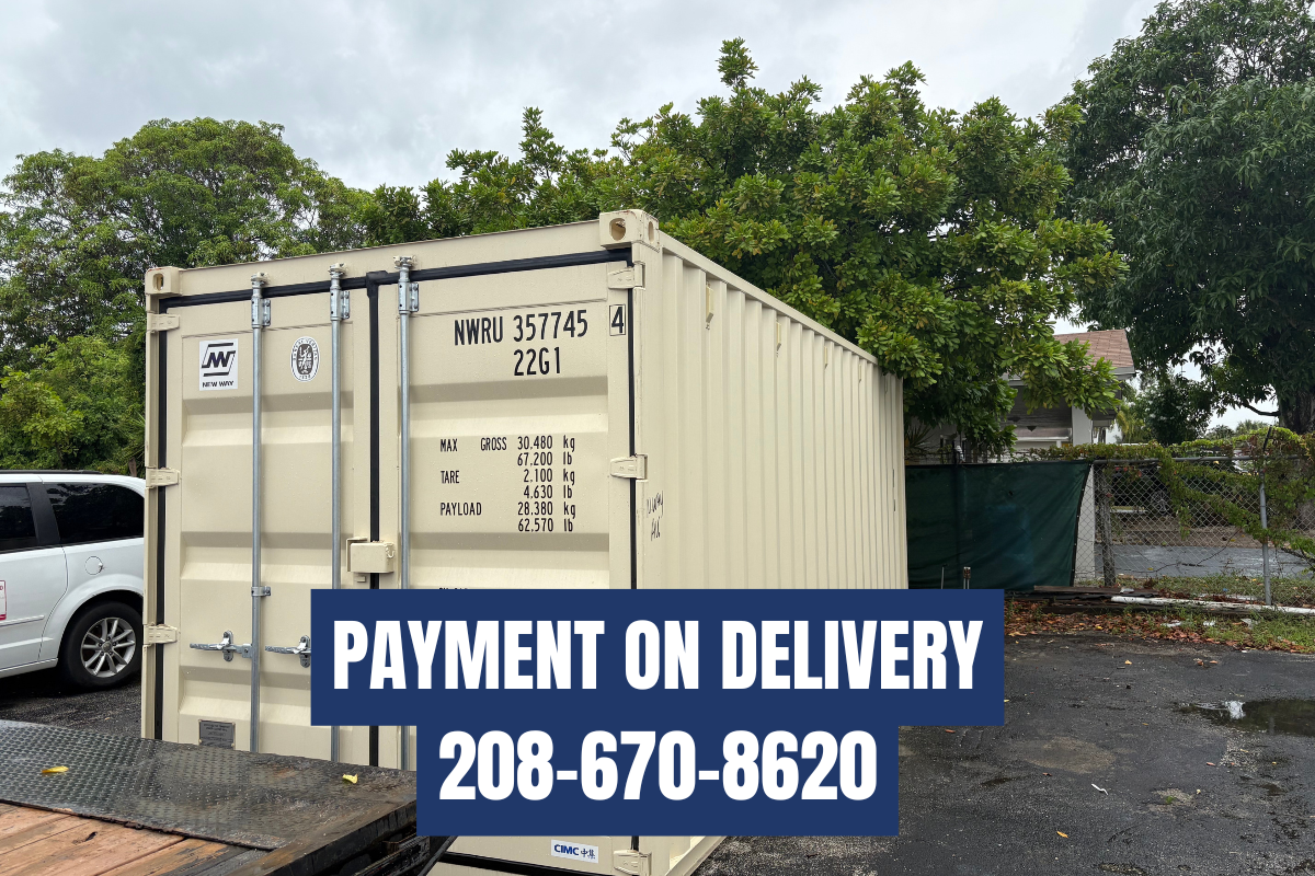 40ft Shipping Container High Cube – Idaho Falls