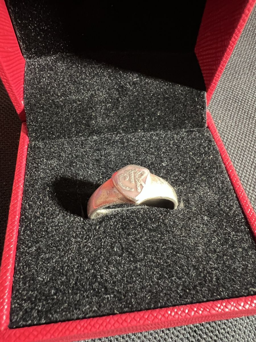 Vintage Sterling Silver CTR Shield Ring Choose The Right Size 8.5