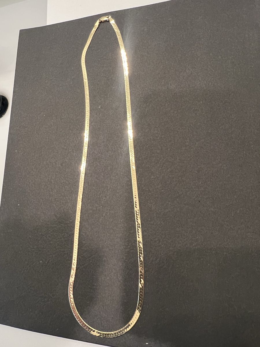 Omega 14KT solid gold necklace