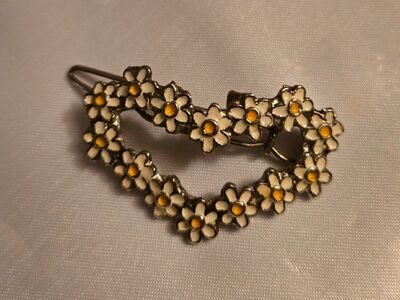 Vintage Weiss daisy barrette